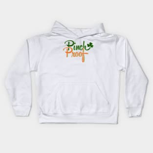 PINCH PROOF (green) Kids Hoodie